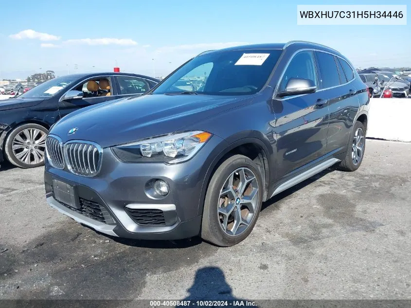 WBXHU7C31H5H34446 2017 BMW X1 Sdrive28I