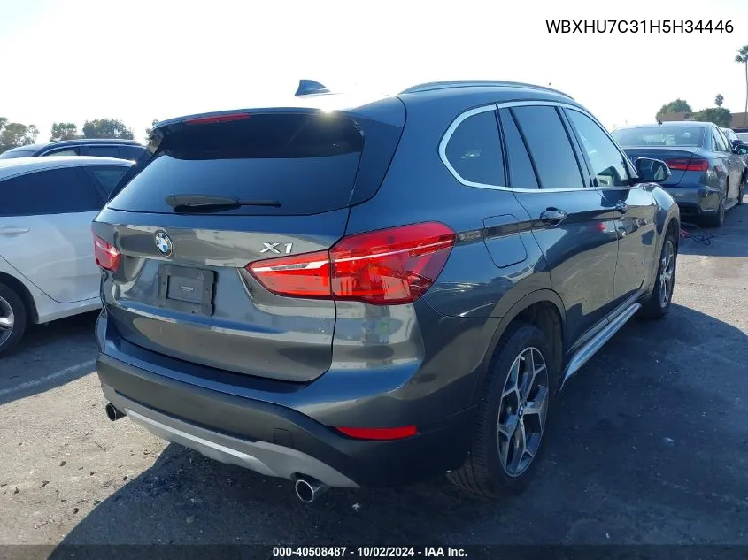 WBXHU7C31H5H34446 2017 BMW X1 Sdrive28I