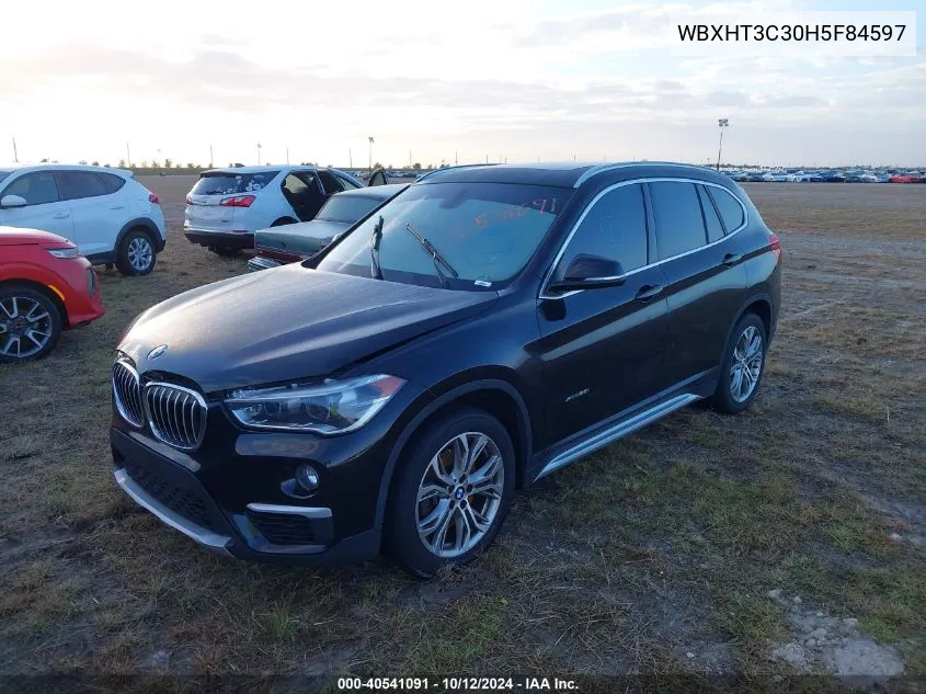 2017 BMW X1 xDrive28I VIN: WBXHT3C30H5F84597 Lot: 40541091