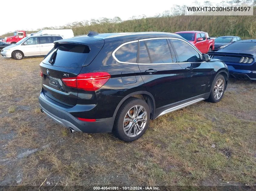 WBXHT3C30H5F84597 2017 BMW X1 xDrive28I