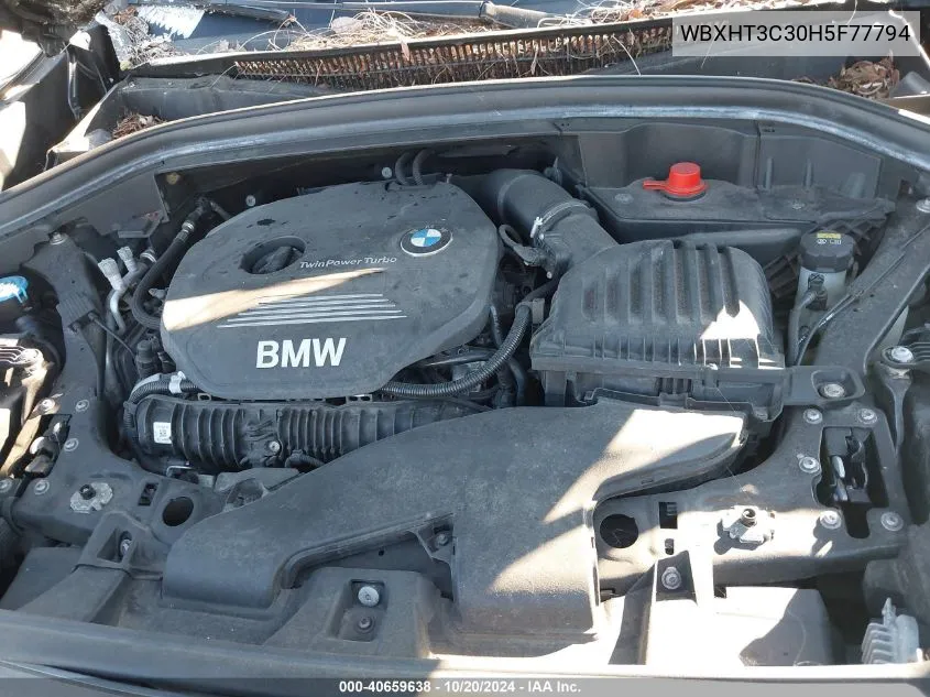 WBXHT3C30H5F77794 2017 BMW X1 xDrive28I