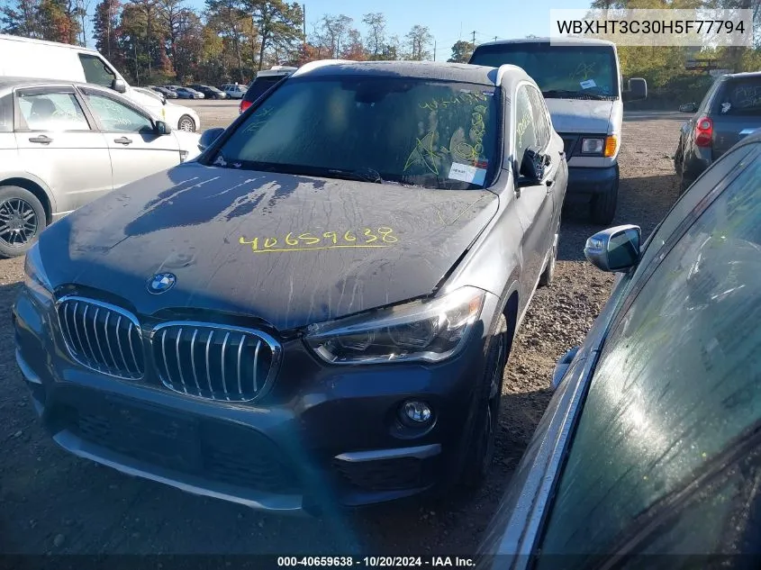 WBXHT3C30H5F77794 2017 BMW X1 xDrive28I