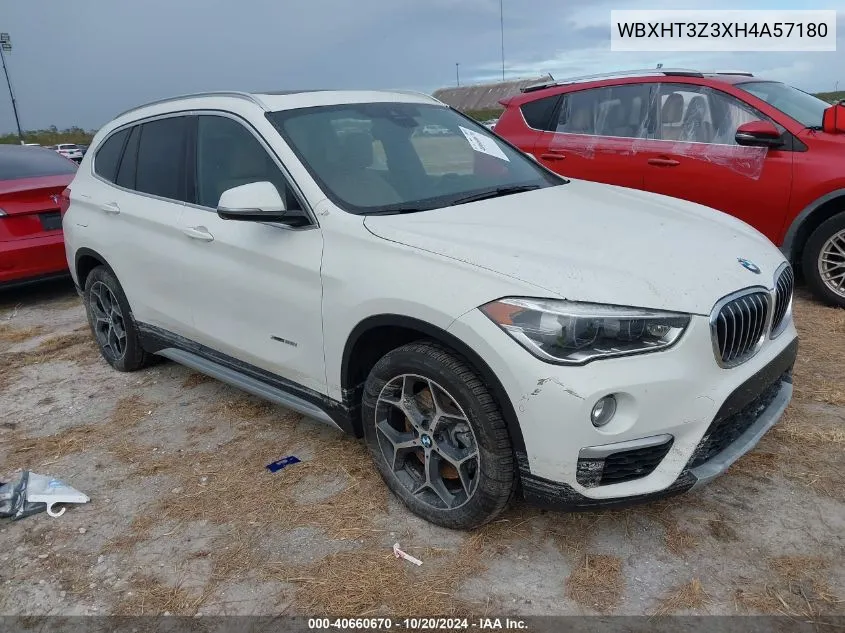 2017 BMW X1 xDrive28I VIN: WBXHT3Z3XH4A57180 Lot: 40660670