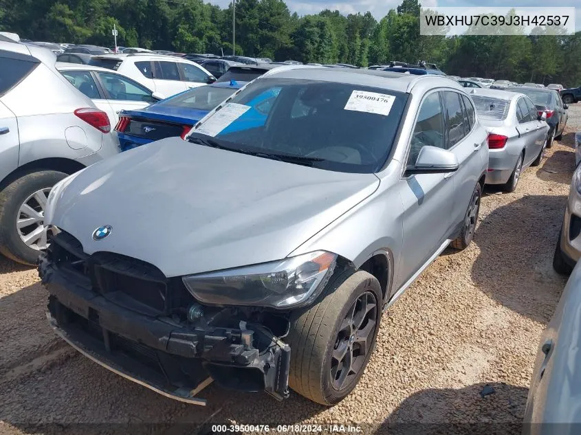 WBXHU7C39J3H42537 2018 BMW X1 Sdrive28I