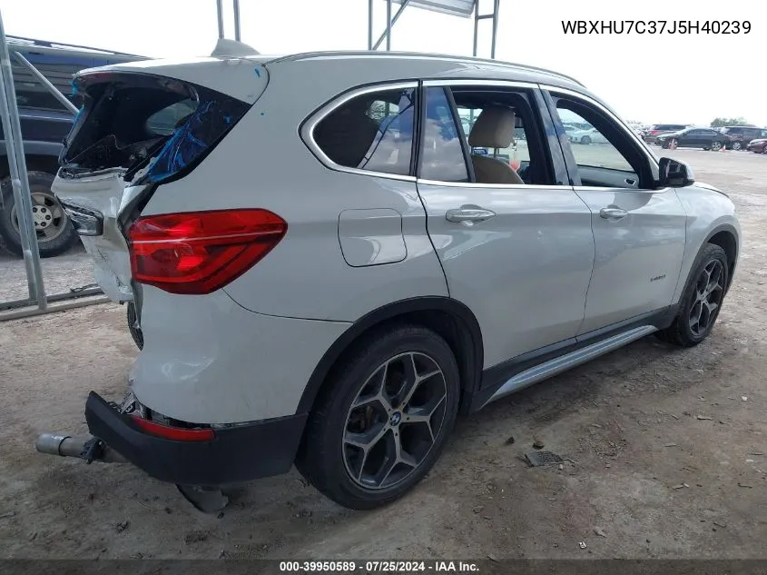 WBXHU7C37J5H40239 2018 BMW X1 Sdrive28I