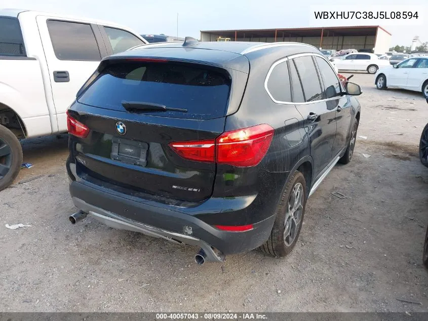 WBXHU7C38J5L08594 2018 BMW X1 Sdrive28I