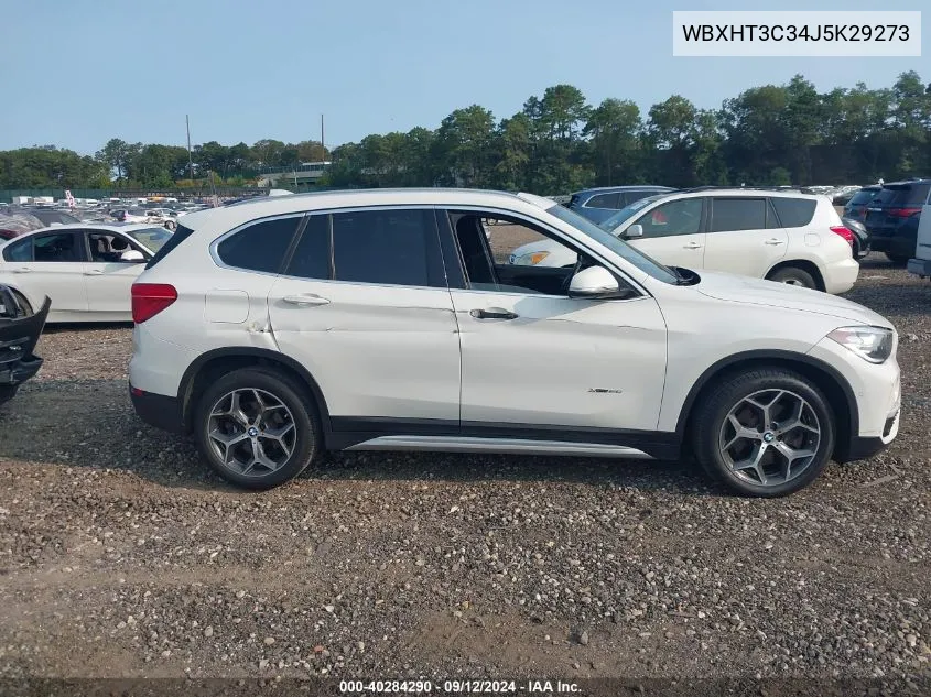 2018 BMW X1 xDrive28I VIN: WBXHT3C34J5K29273 Lot: 40284290