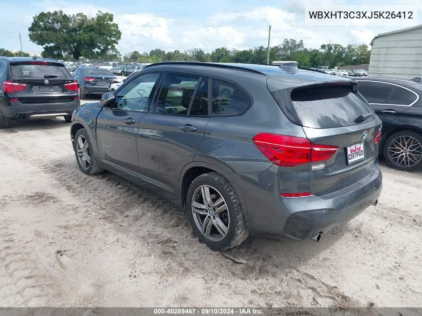 WBXHT3C3XJ5K26412 2018 BMW X1 xDrive28I