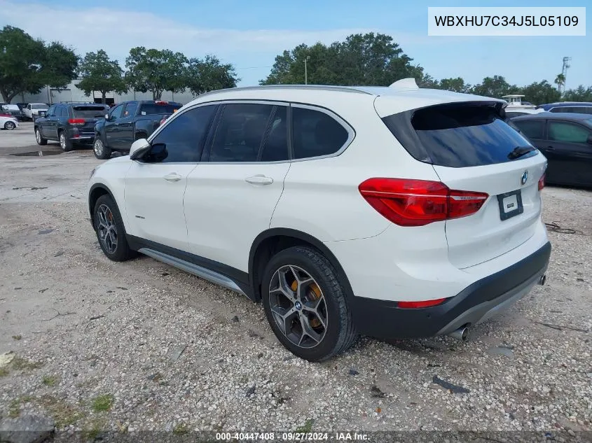 WBXHU7C34J5L05109 2018 BMW X1 Sdrive28I