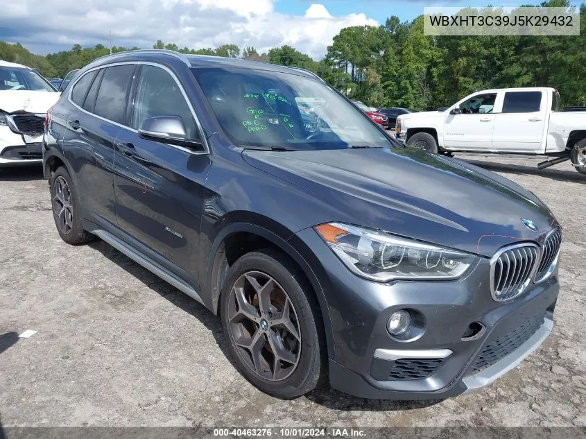 WBXHT3C39J5K29432 2018 BMW X1 xDrive28I