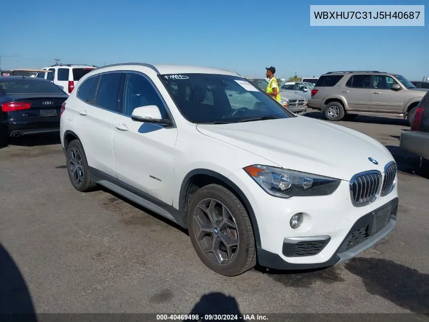 WBXHU7C31J5H40687 2018 BMW X1 Sdrive28I