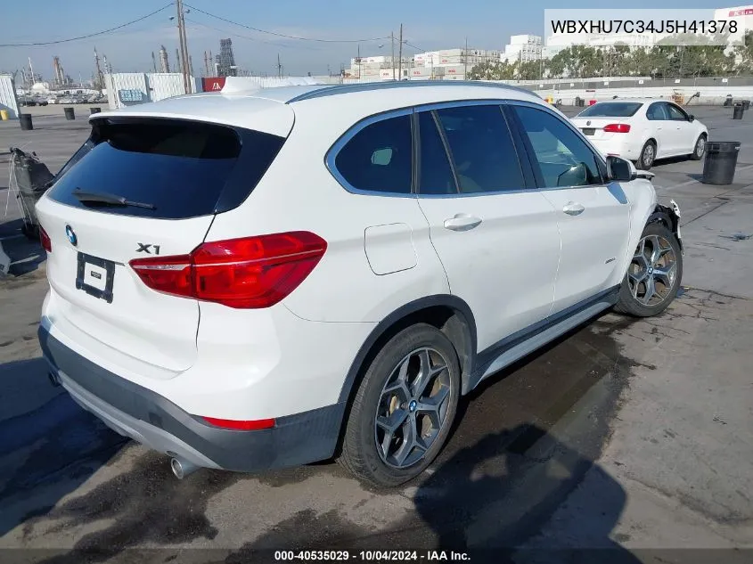 WBXHU7C34J5H41378 2018 BMW X1 Sdrive28I