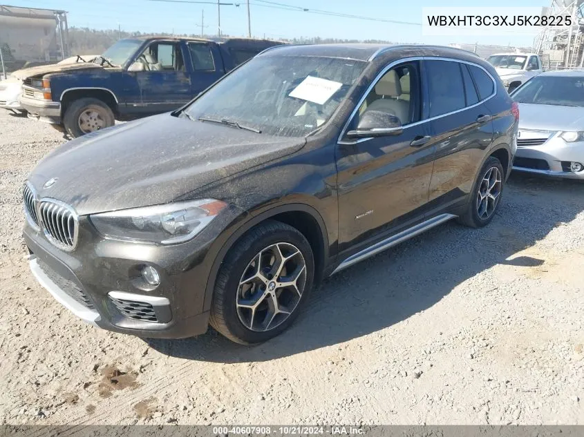 2018 BMW X1 xDrive28I VIN: WBXHT3C3XJ5K28225 Lot: 40607908