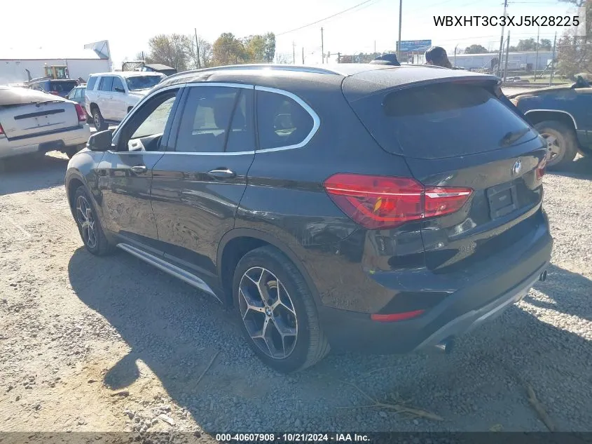 2018 BMW X1 xDrive28I VIN: WBXHT3C3XJ5K28225 Lot: 40607908