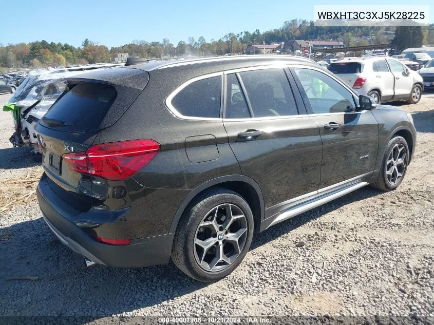 2018 BMW X1 xDrive28I VIN: WBXHT3C3XJ5K28225 Lot: 40607908