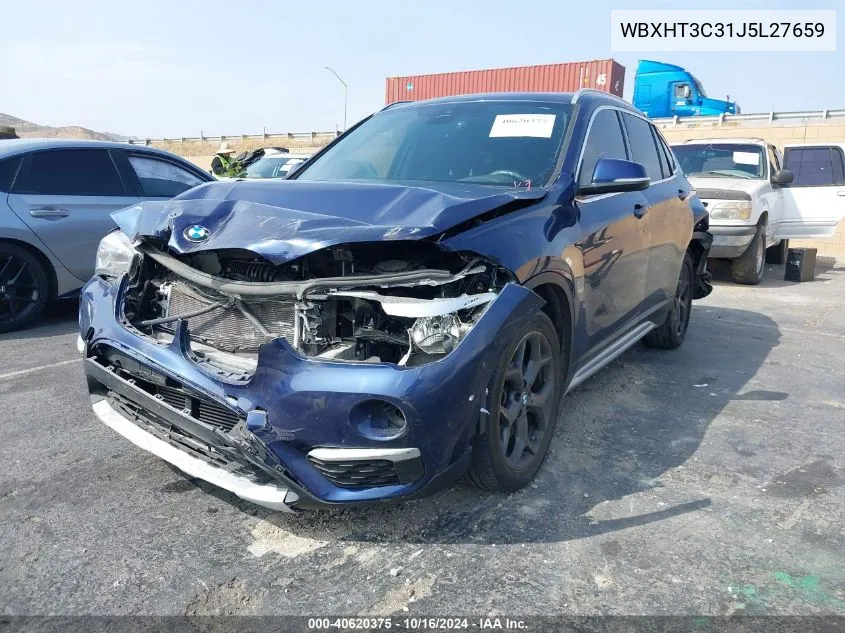 WBXHT3C31J5L27659 2018 BMW X1 xDrive28I