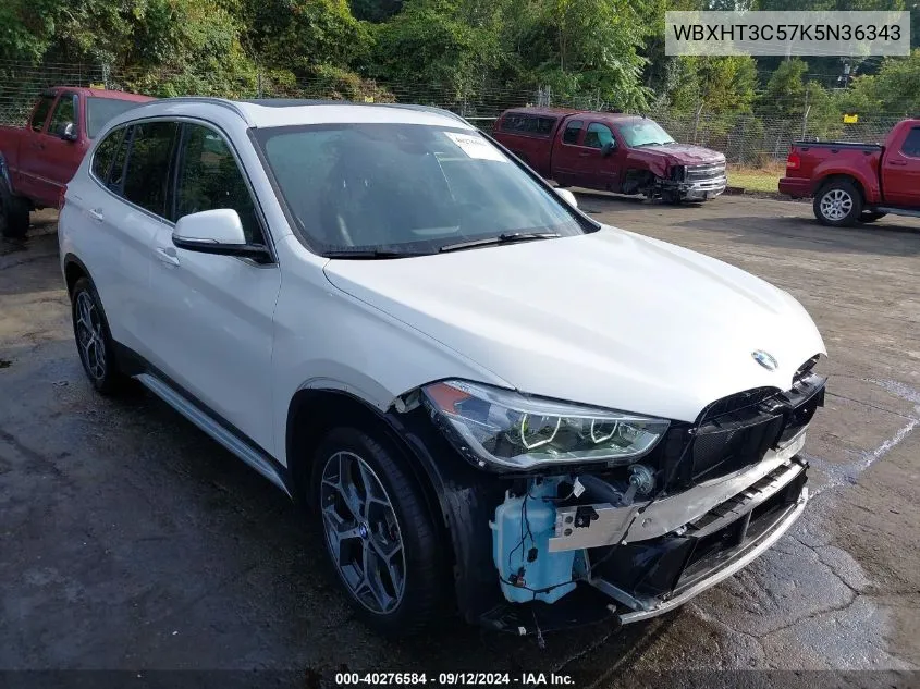 WBXHT3C57K5N36343 2019 BMW X1 xDrive28I