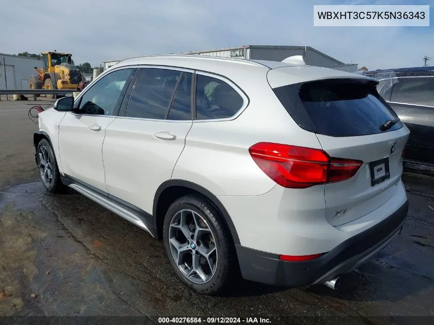 WBXHT3C57K5N36343 2019 BMW X1 xDrive28I