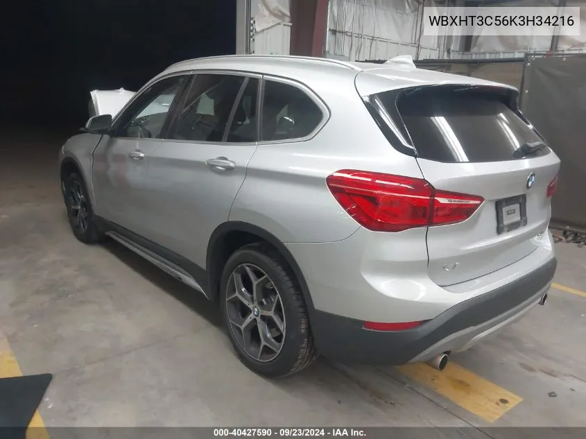 WBXHT3C56K3H34216 2019 BMW X1 xDrive28I