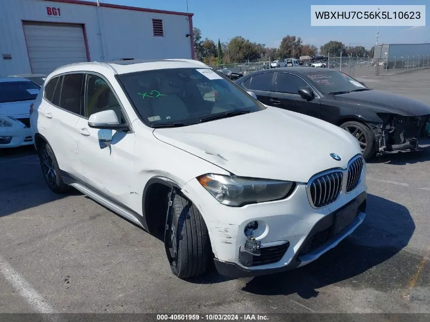 2019 BMW X1 Sdrive28I VIN: WBXHU7C56K5L10623 Lot: 40501959