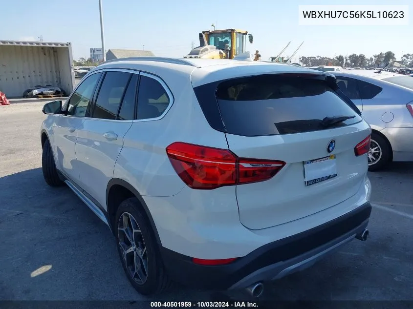 2019 BMW X1 Sdrive28I VIN: WBXHU7C56K5L10623 Lot: 40501959