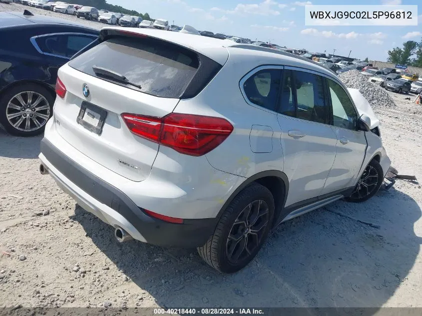 WBXJG9C02L5P96812 2020 BMW X1 xDrive28I