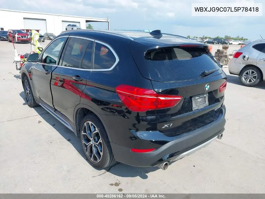 WBXJG9C07L5P78418 2020 BMW X1 xDrive28I