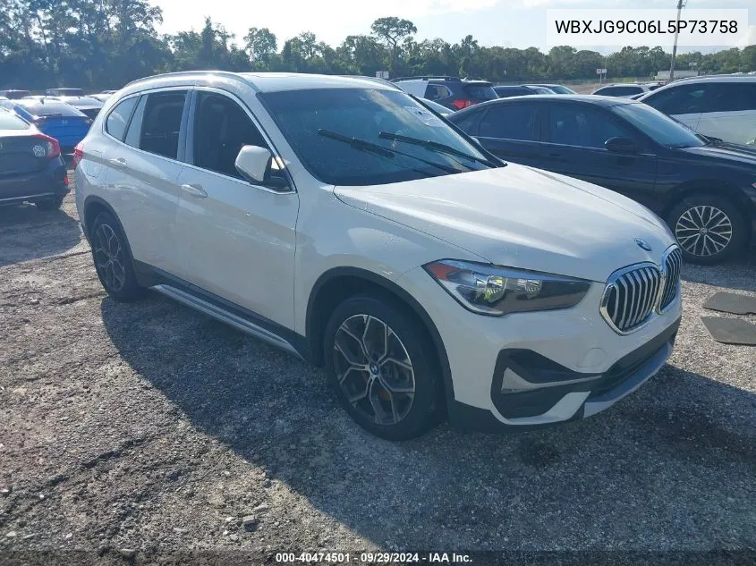 2020 BMW X1 xDrive28I VIN: WBXJG9C06L5P73758 Lot: 40474501