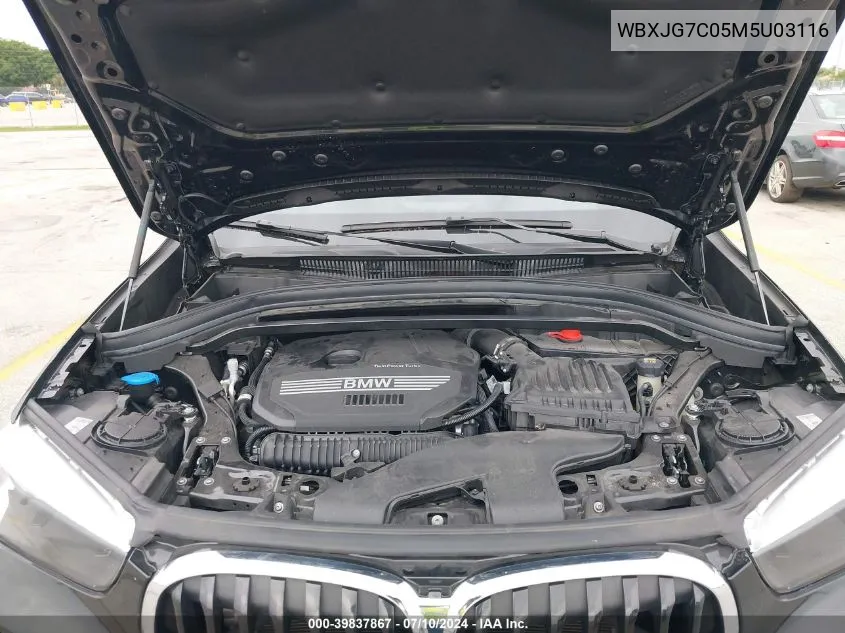 WBXJG7C05M5U03116 2021 BMW X1 Sdrive28I