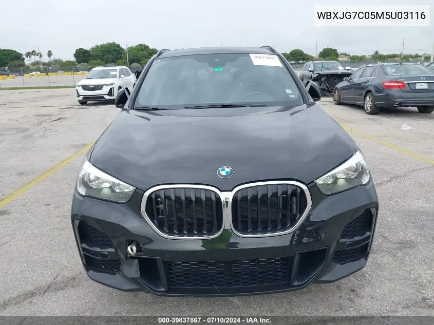 WBXJG7C05M5U03116 2021 BMW X1 Sdrive28I