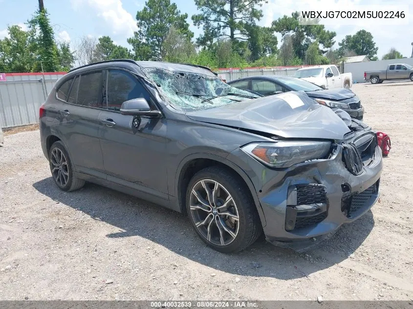 WBXJG7C02M5U02246 2021 BMW X1 Sdrive28I