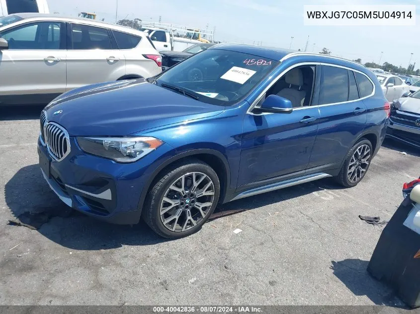 WBXJG7C05M5U04914 2021 BMW X1 Sdrive28I