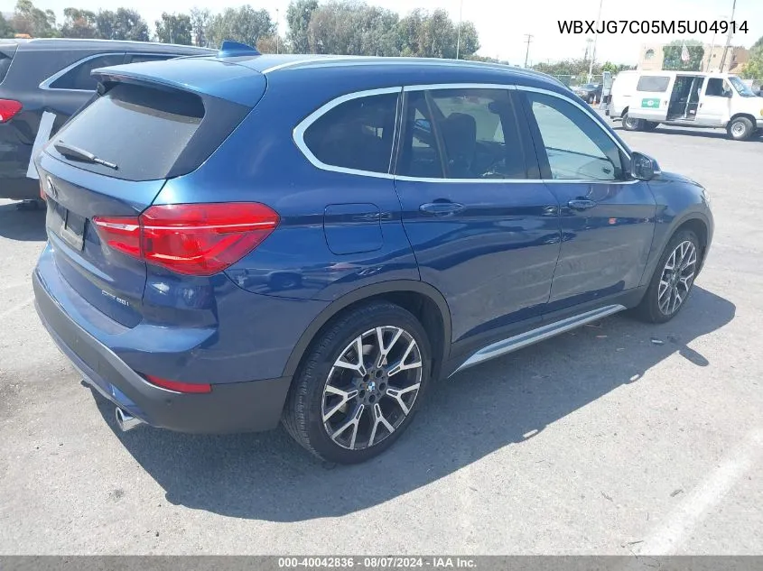 WBXJG7C05M5U04914 2021 BMW X1 Sdrive28I