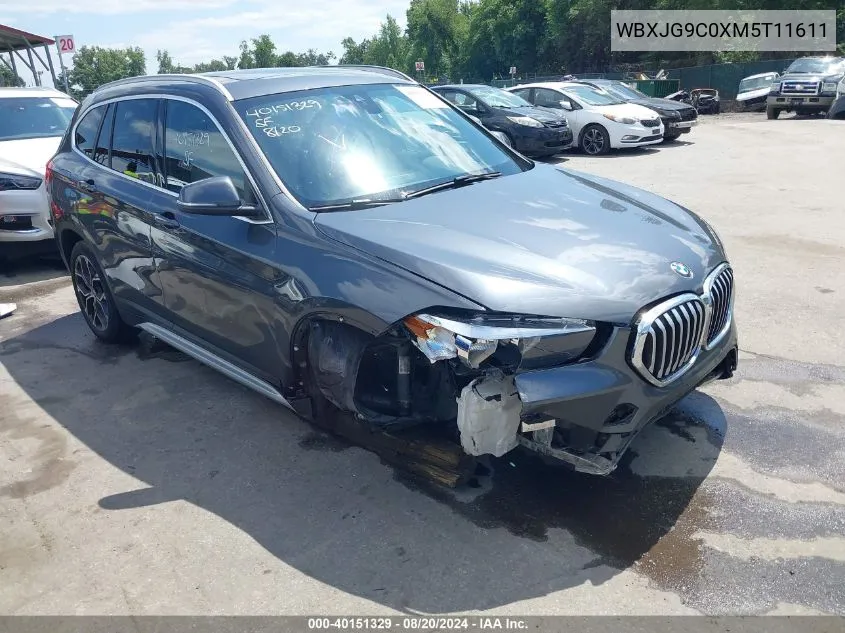 WBXJG9C0XM5T11611 2021 BMW X1 xDrive28I