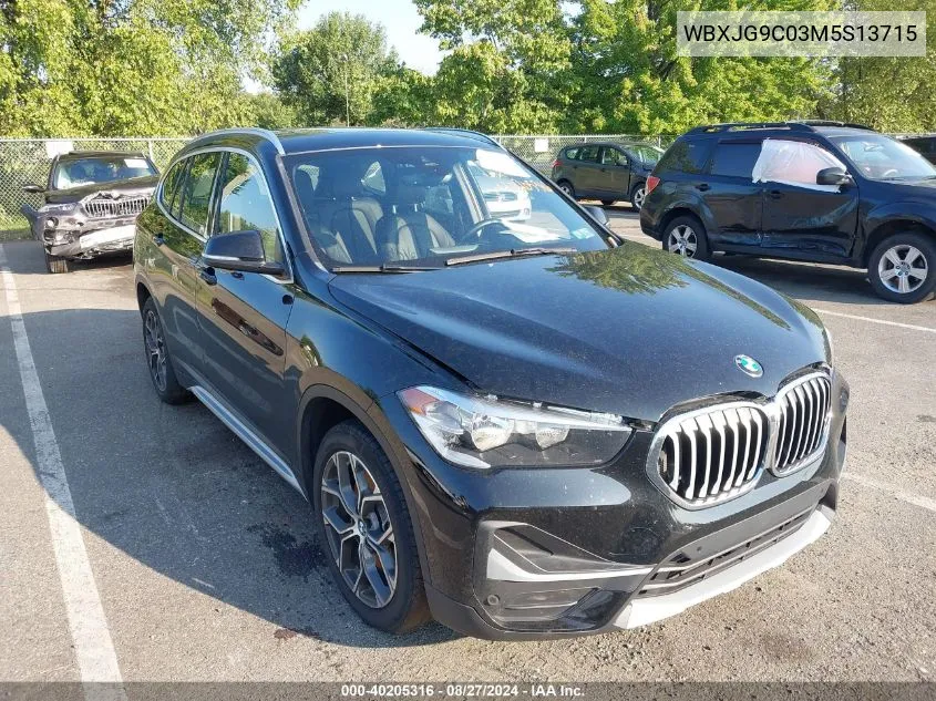 WBXJG9C03M5S13715 2021 BMW X1 xDrive28I