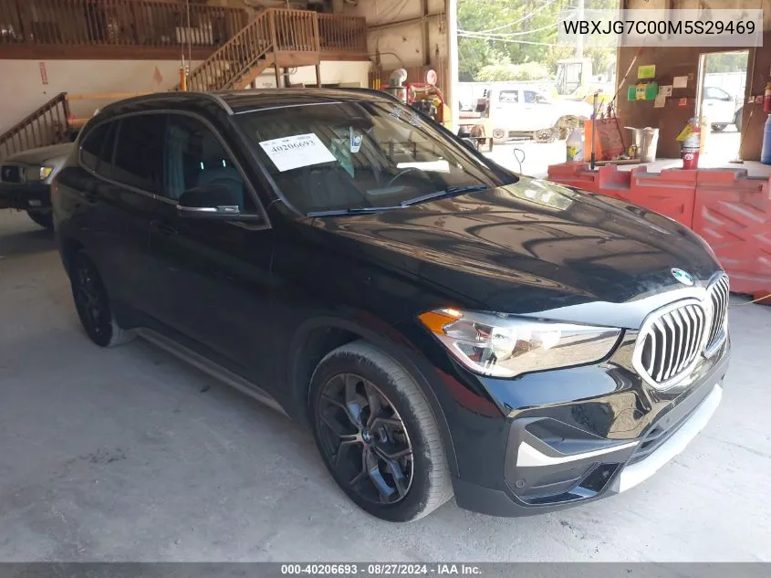 WBXJG7C00M5S29469 2021 BMW X1 Sdrive28I