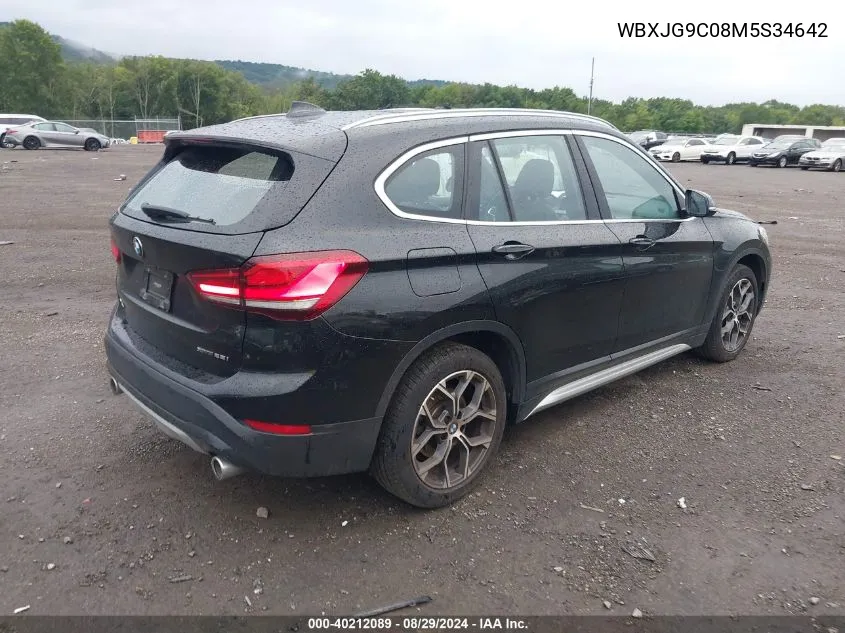 WBXJG9C08M5S34642 2021 BMW X1 xDrive28I