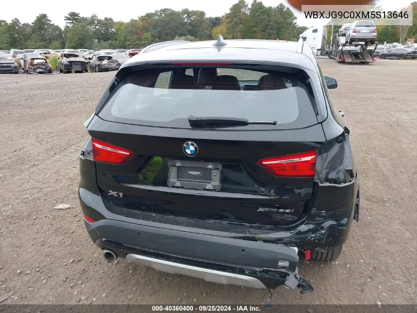 2021 BMW X1 xDrive28I VIN: WBXJG9C0XM5S13646 Lot: 40360400