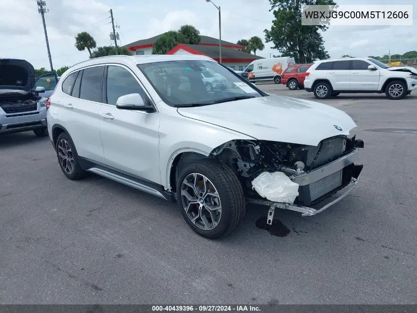 2021 BMW X1 xDrive28I VIN: WBXJG9C00M5T12606 Lot: 40439396