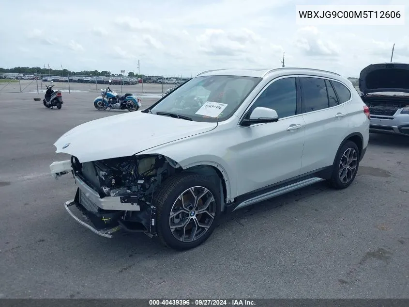 WBXJG9C00M5T12606 2021 BMW X1 xDrive28I