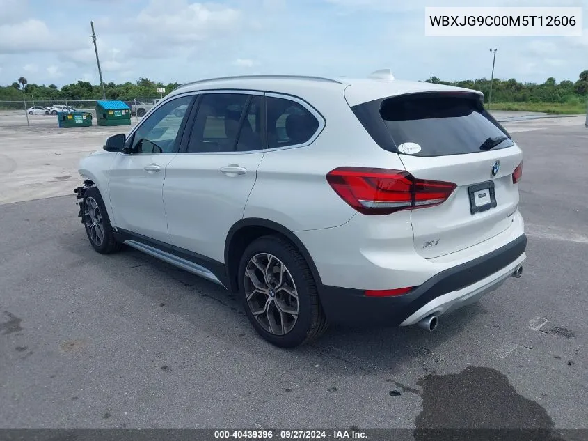 WBXJG9C00M5T12606 2021 BMW X1 xDrive28I