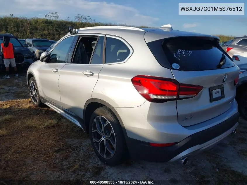 WBXJG7C01M5S76512 2021 BMW X1 Sdrive28I