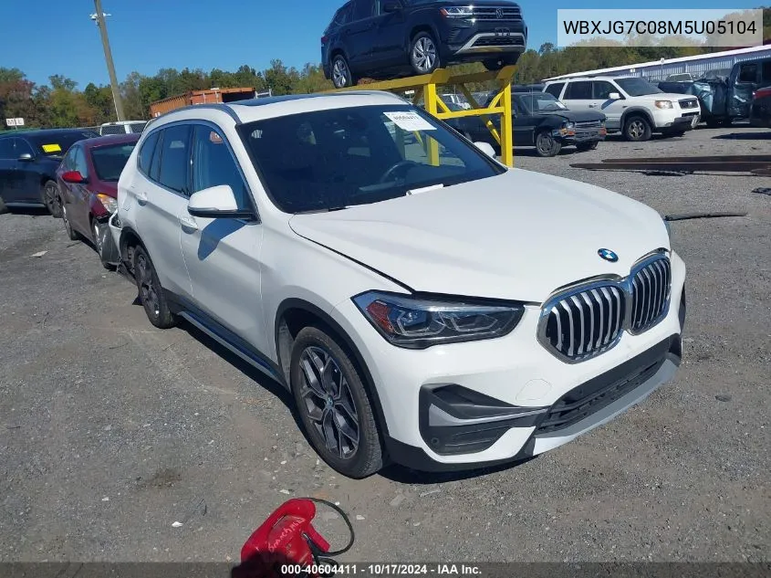 WBXJG7C08M5U05104 2021 BMW X1 Sdrive28I