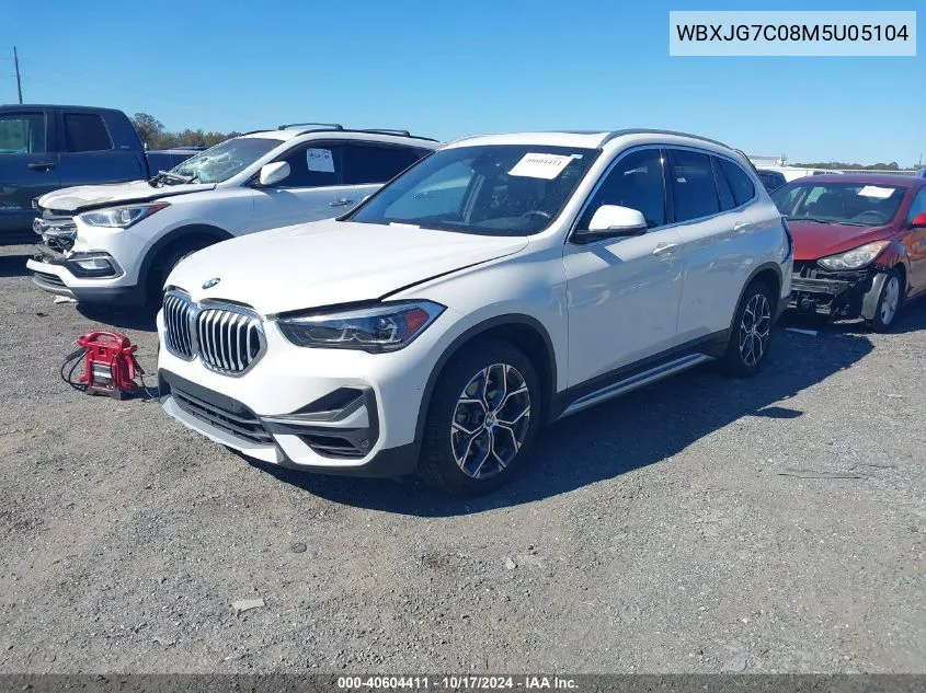 WBXJG7C08M5U05104 2021 BMW X1 Sdrive28I