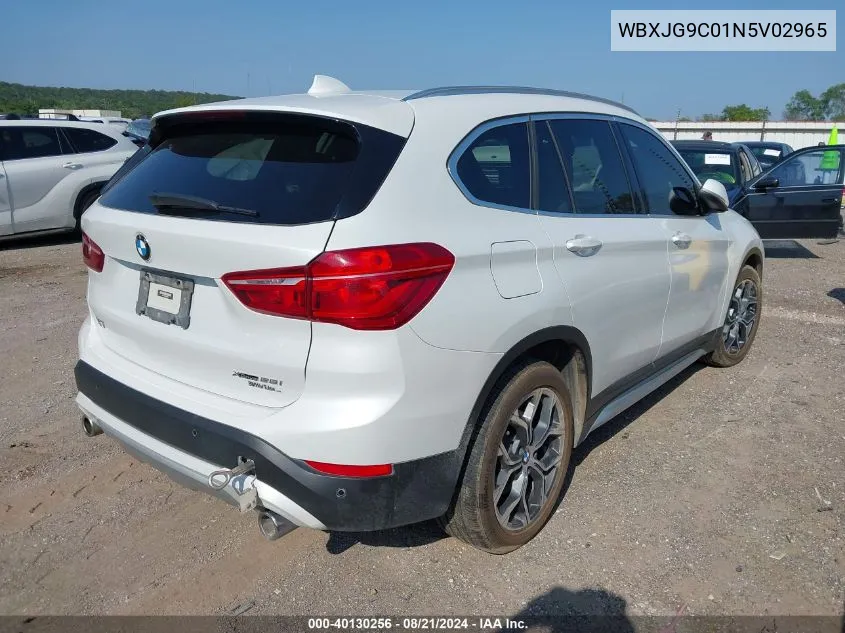 2022 BMW X1 xDrive28I VIN: WBXJG9C01N5V02965 Lot: 40130256