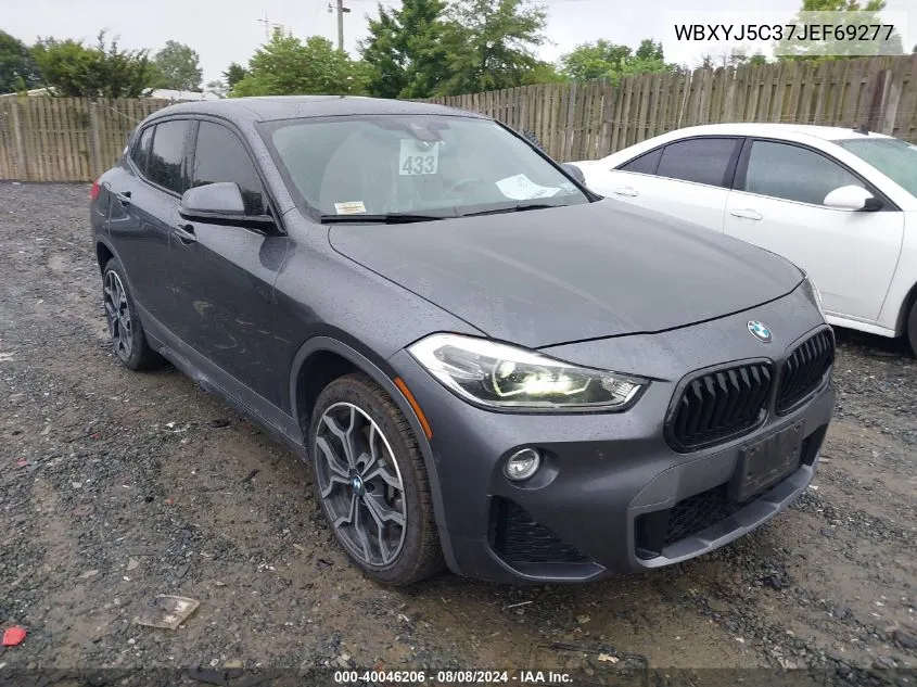 2018 BMW X2 xDrive28I VIN: WBXYJ5C37JEF69277 Lot: 40046206