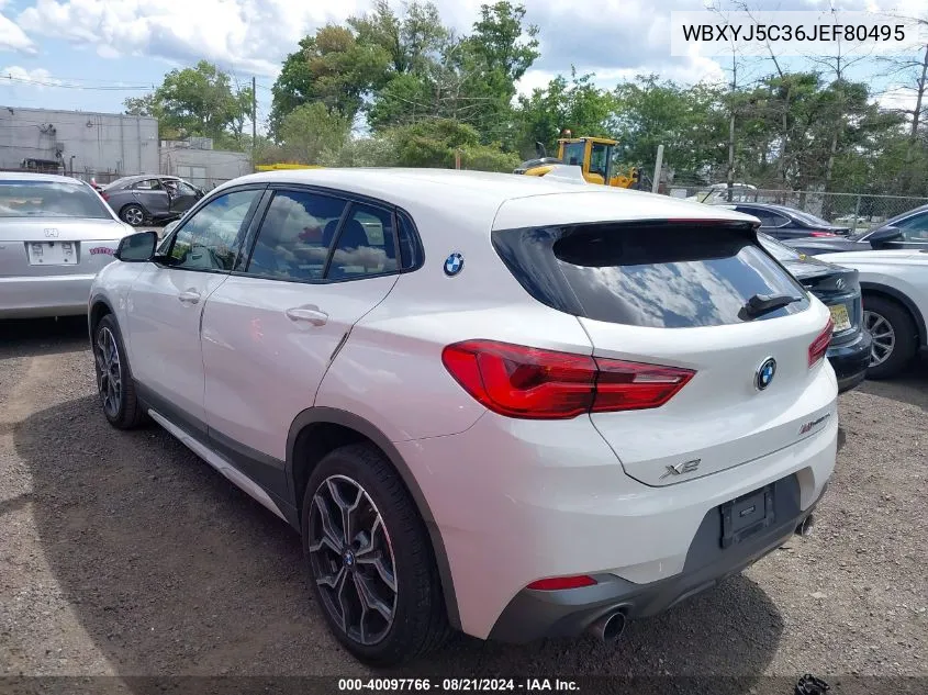 WBXYJ5C36JEF80495 2018 BMW X2 xDrive28I