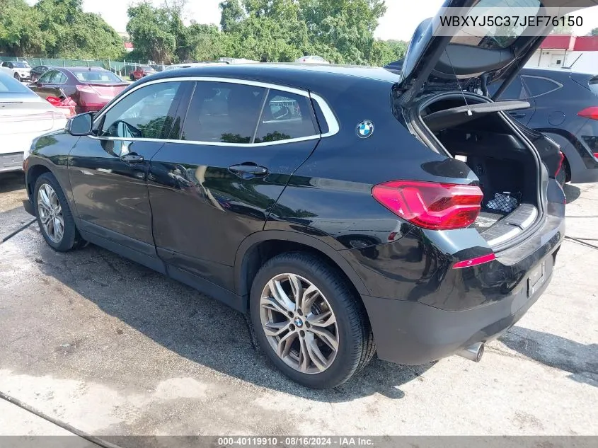 WBXYJ5C37JEF76150 2018 BMW X2 xDrive28I