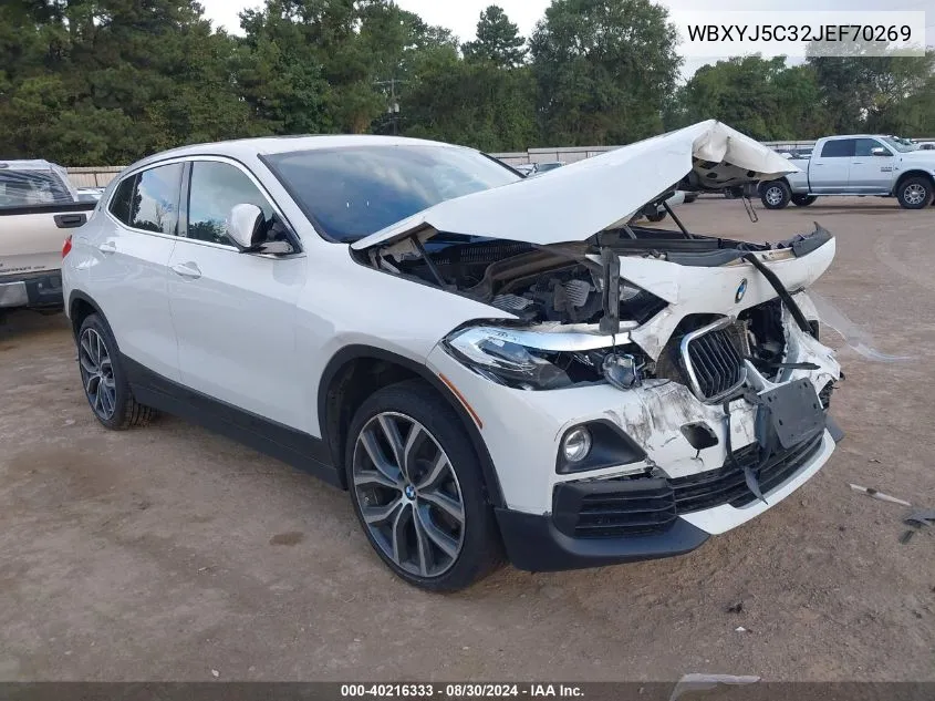 WBXYJ5C32JEF70269 2018 BMW X2 xDrive28I