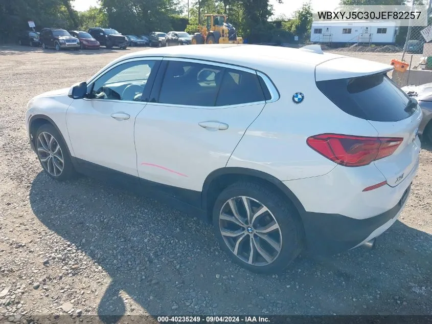 WBXYJ5C30JEF82257 2018 BMW X2 xDrive28I